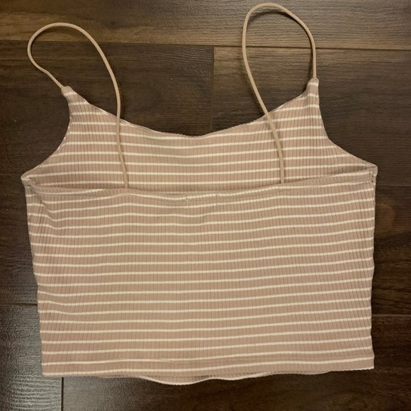 GARAGE | striped cropped tank - Picture 2 of 4